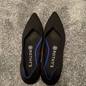 Rothy’s The Point - Black - Size 8